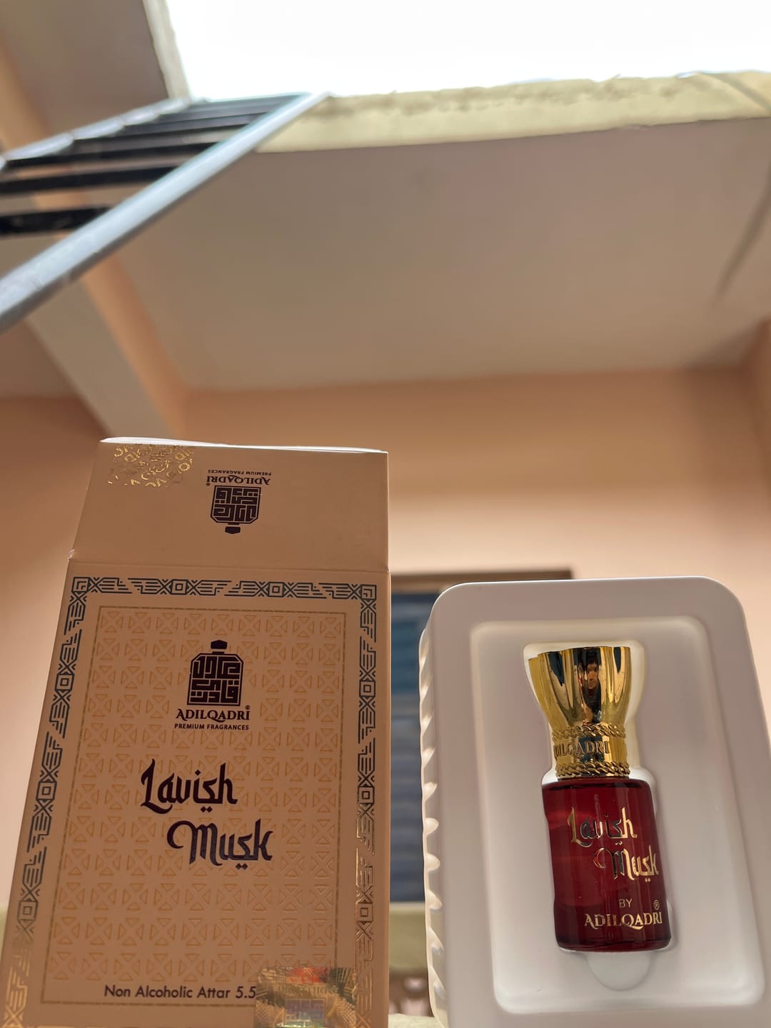 Customer photo review of Lavish Musk Premium Attar Perfume