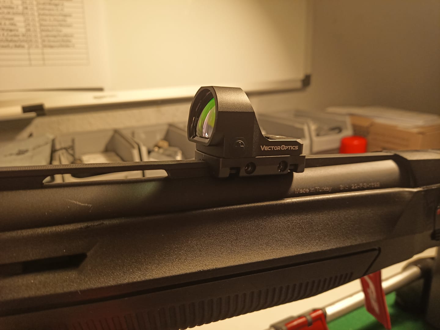 Customer photo review of Vector Optics SCRD-M36 Frenzy-X 1x22x26 MOS Multi Reticle