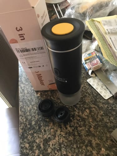 Customer photo review of Caffettiera Portatile - MokaElite
