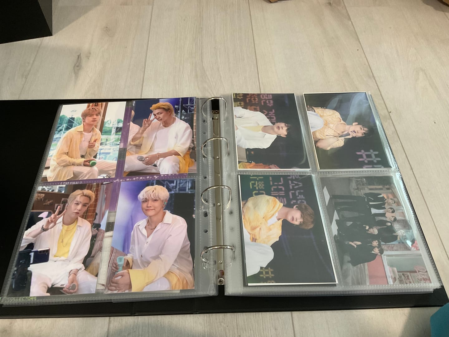 Customer photo review of Custom A4 4-Pocket Pages