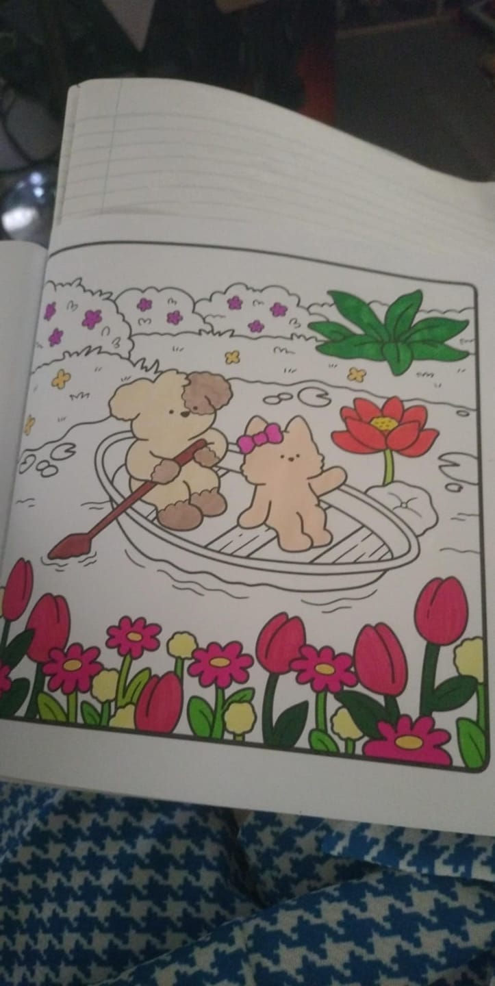Customer photo review of Ohuhu Paper-friendly (No Peeling) Markers Water-based 60 Colors