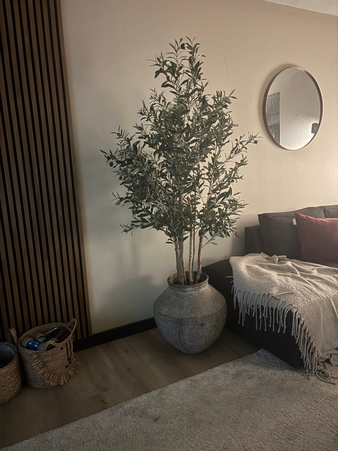 Customer photo review of Kunst Olijfboom 180cm