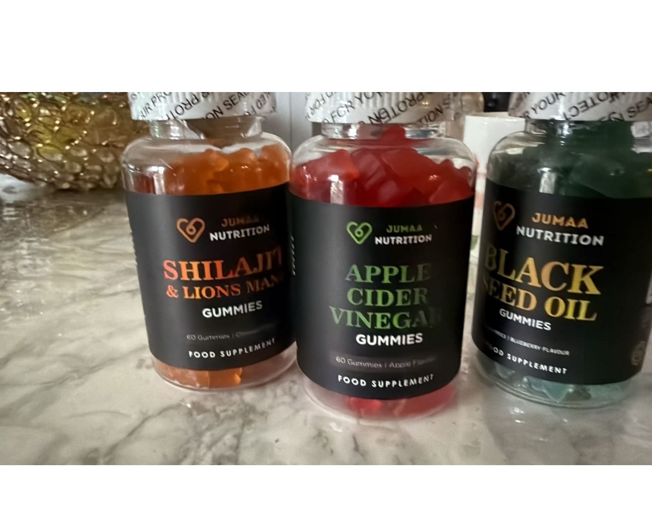Customer photo review of Shilajit & Lions Mane Gummies