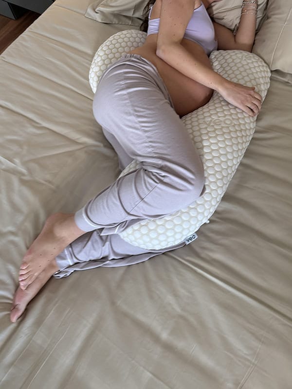Customer photo review of Veo - Cuscino maternità | Supporto ergonomico per pancia, schiena e gambe (3 in 1)