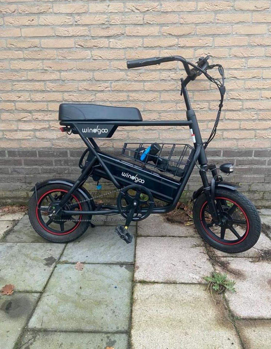 Customer photo review of Windgoo F1 - Zwart (incl. gratis mandje)