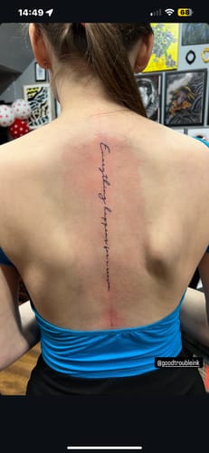 Customer photo review of TattooNumbx Numbing Cream