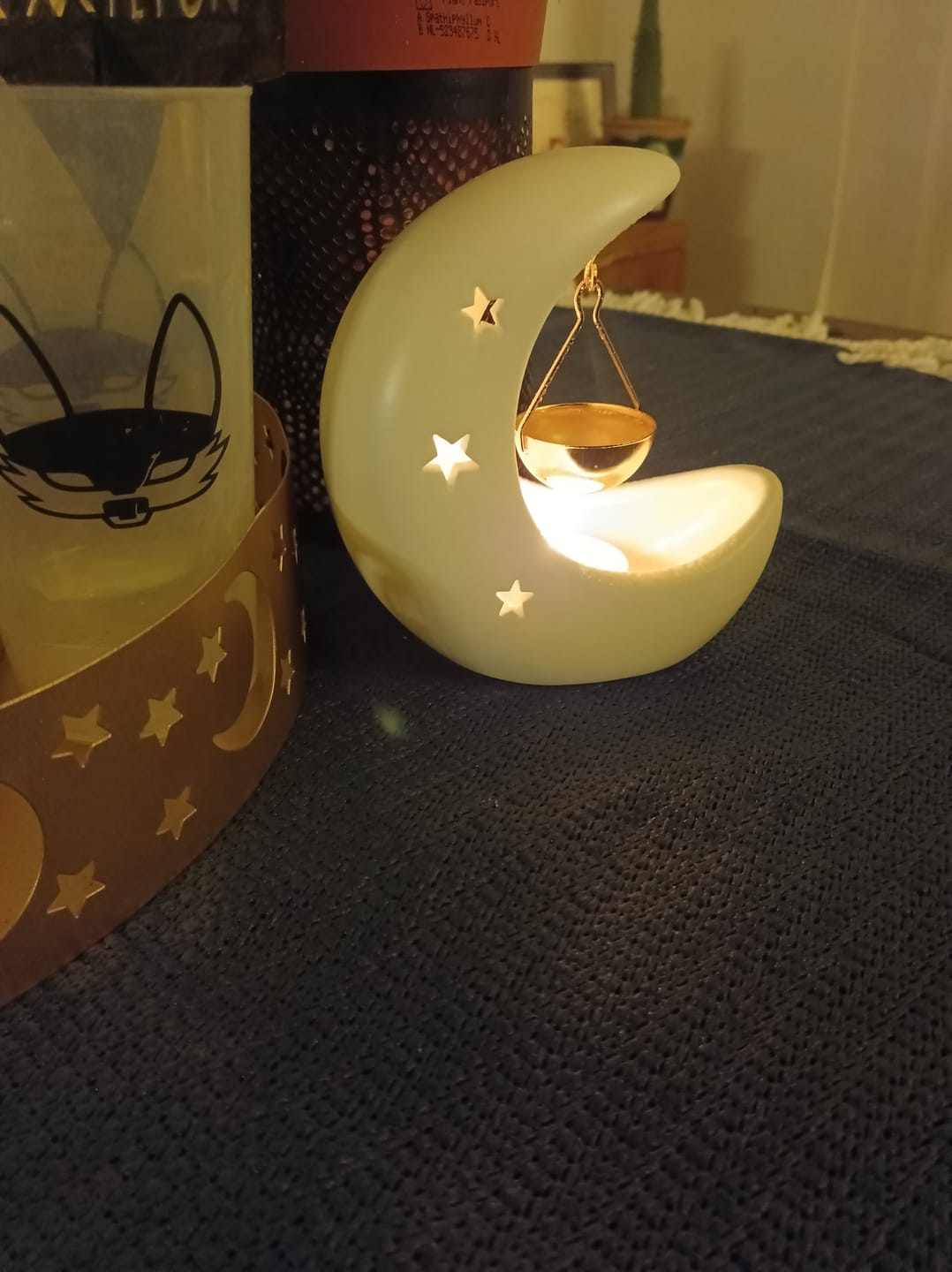 Customer photo review of Hängende Mond-Duftlampe