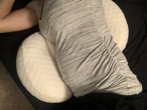 Customer photo review of Veo - Cuscino maternità | Supporto ergonomico per pancia, schiena e gambe (3 in 1)