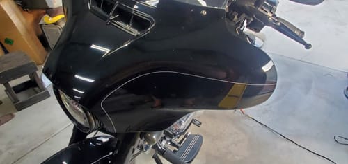 Customer photo review of HR3 Vivid Black 2015S Outer Batwing Fairing Cowl Upper STREET GLIDE SPECIAL (FLHXS) 2015-2016