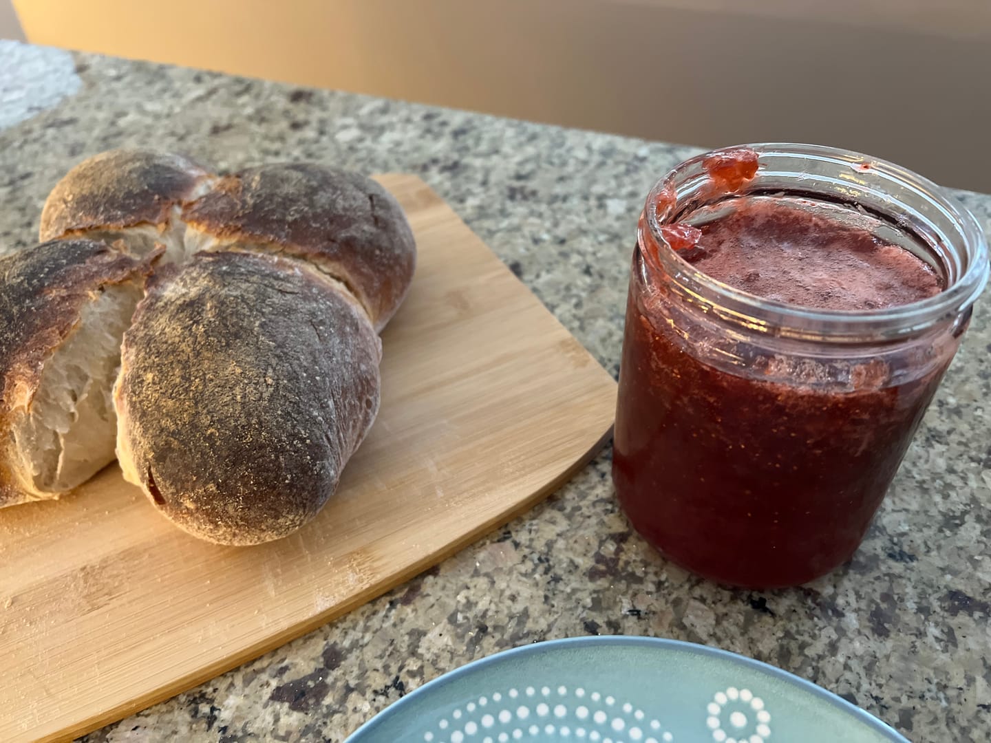 Customer photo review of Stone Oven Bürli Bread