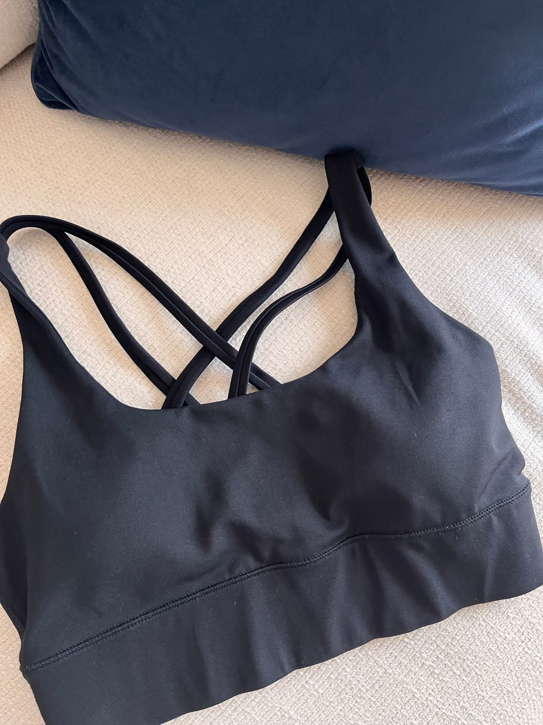 Customer photo review of Victory Bra | FLŌ - Black