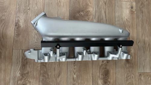 Customer photo review of Front Facing Plenum Intake Manifold for Nissan RB25det RB25