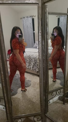 Customer photo review of Rose Jumpsuit