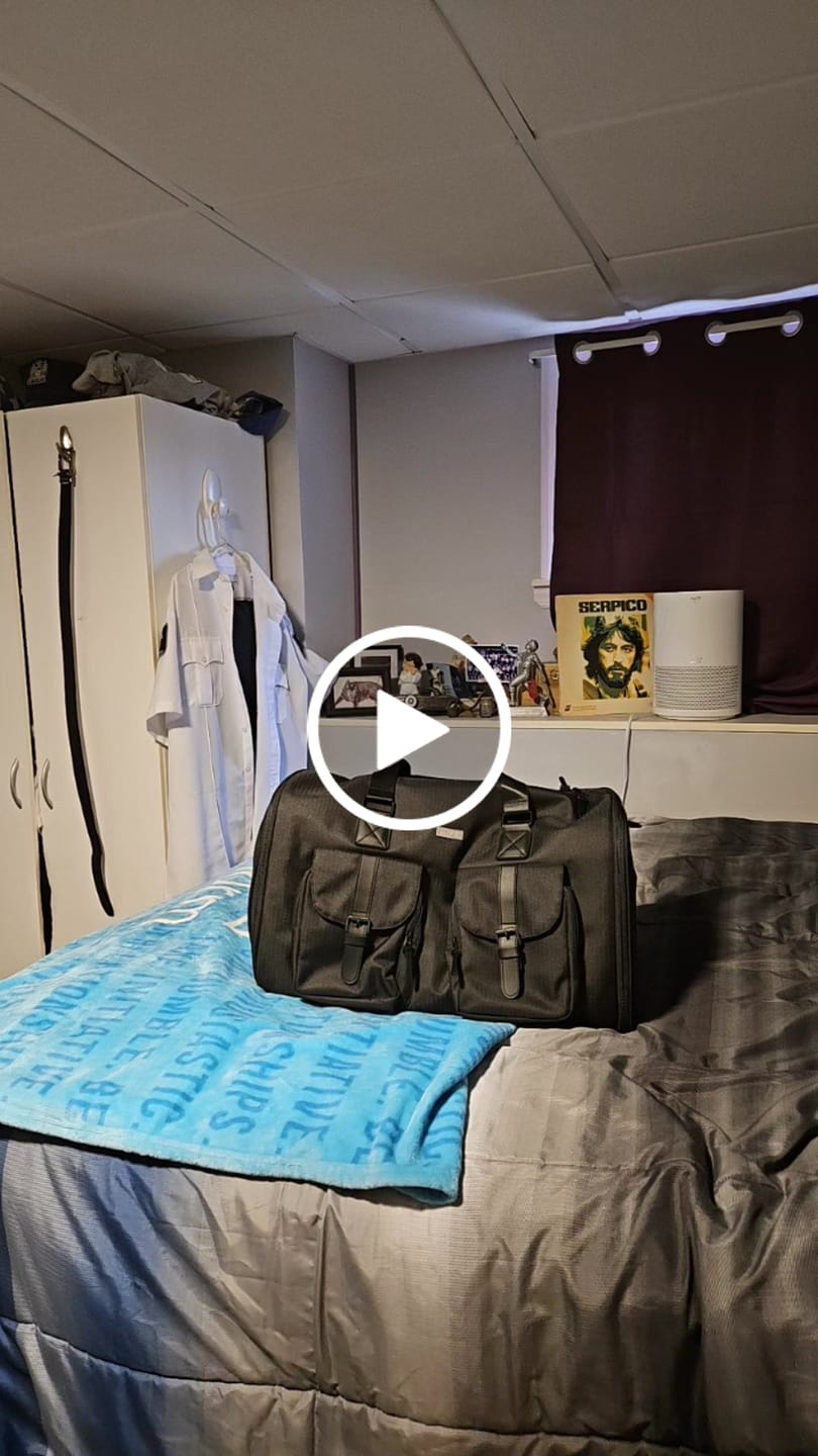 Customer video review of Duffle Bag Garment Bag 2 in 1 | Garment Weekender Bag