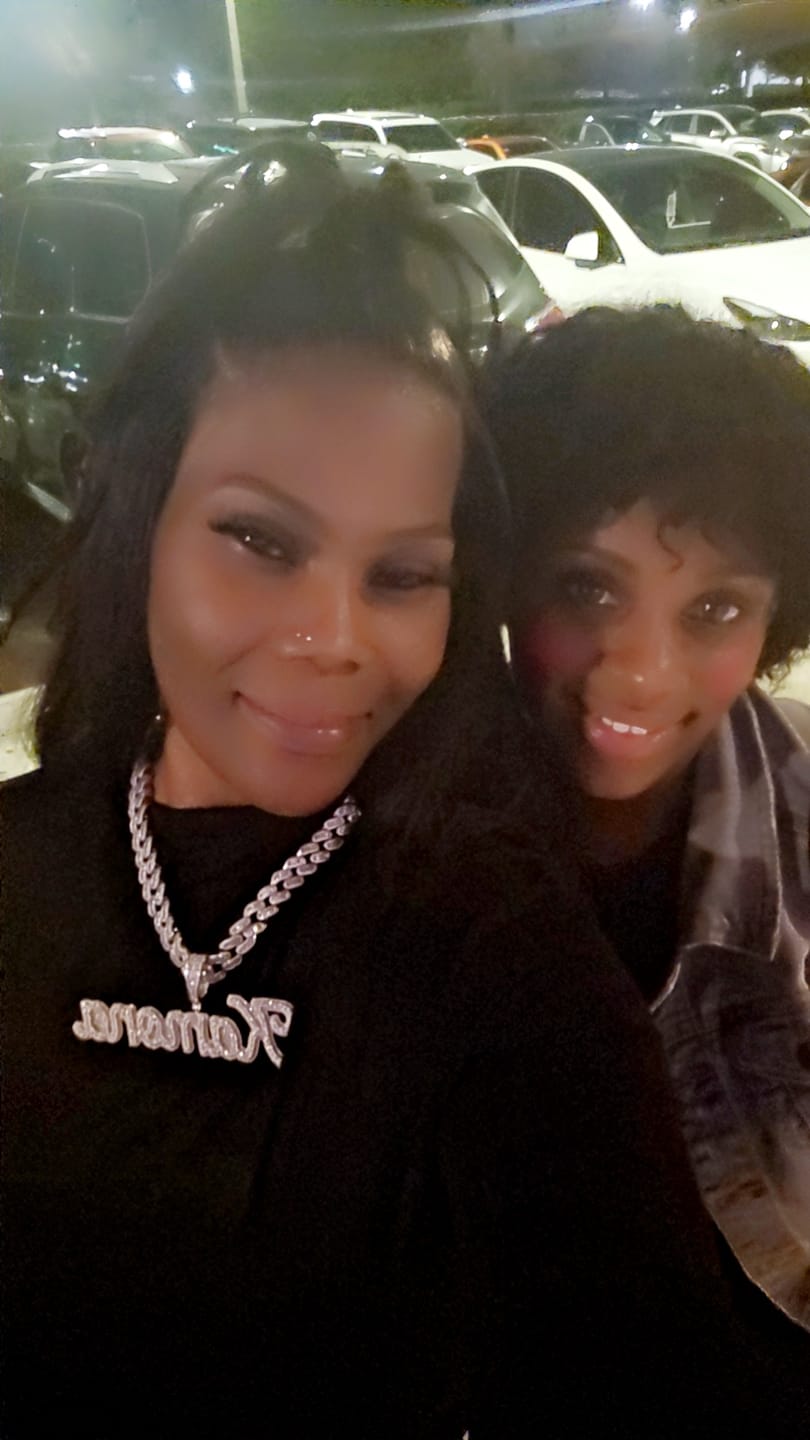 Customer photo review of JADA ICEY NAME NECKLACE