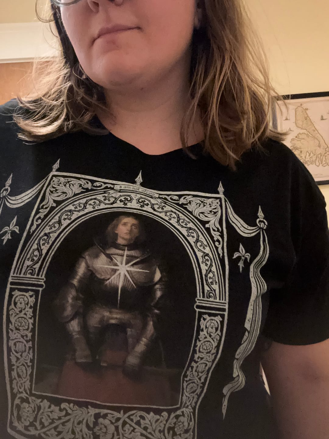 Customer photo review of Acceptance Crop Tee