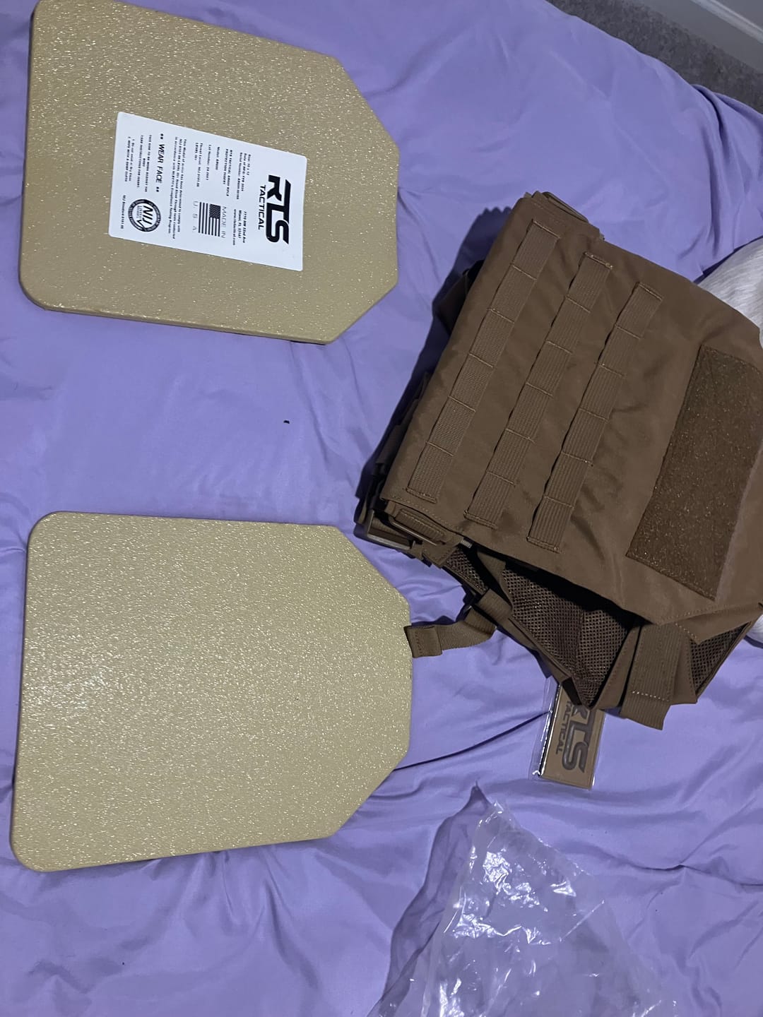 Customer photo review of Level III Essential Armor Bundle
