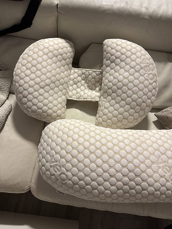 Customer photo review of Veo - Cuscino maternità | Supporto ergonomico per pancia, schiena e gambe (3 in 1)