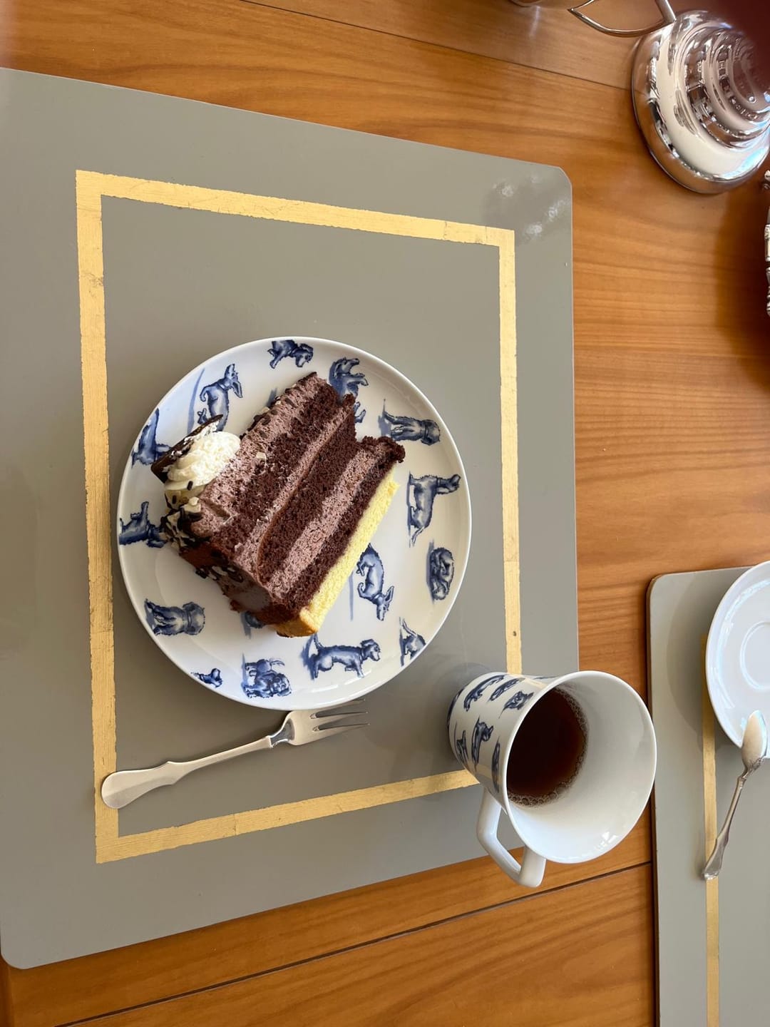 Customer photo review of Heinen Delfts Blauw - Teller Dackel Nhaan