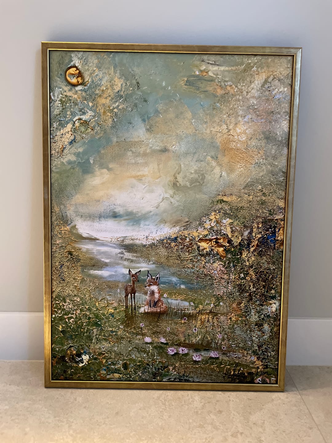 Customer photo review of An unexpected friendship print extended