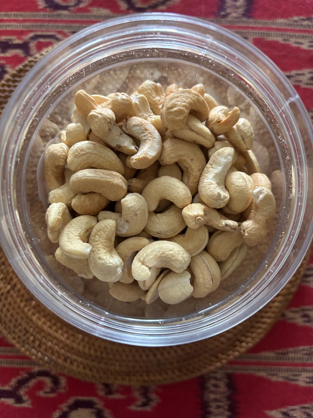 Customer photo review of Roasted Cashews (India) Nuts