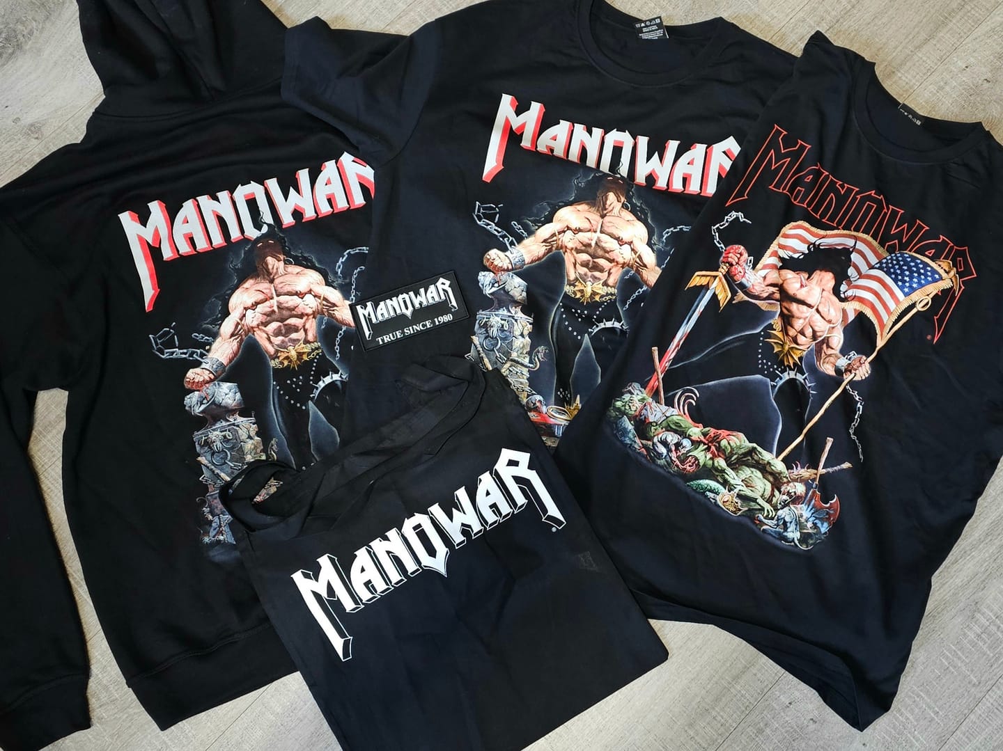 Customer photo review of MANOWAR T-SHIRT LOUDER THAN HELL 2025