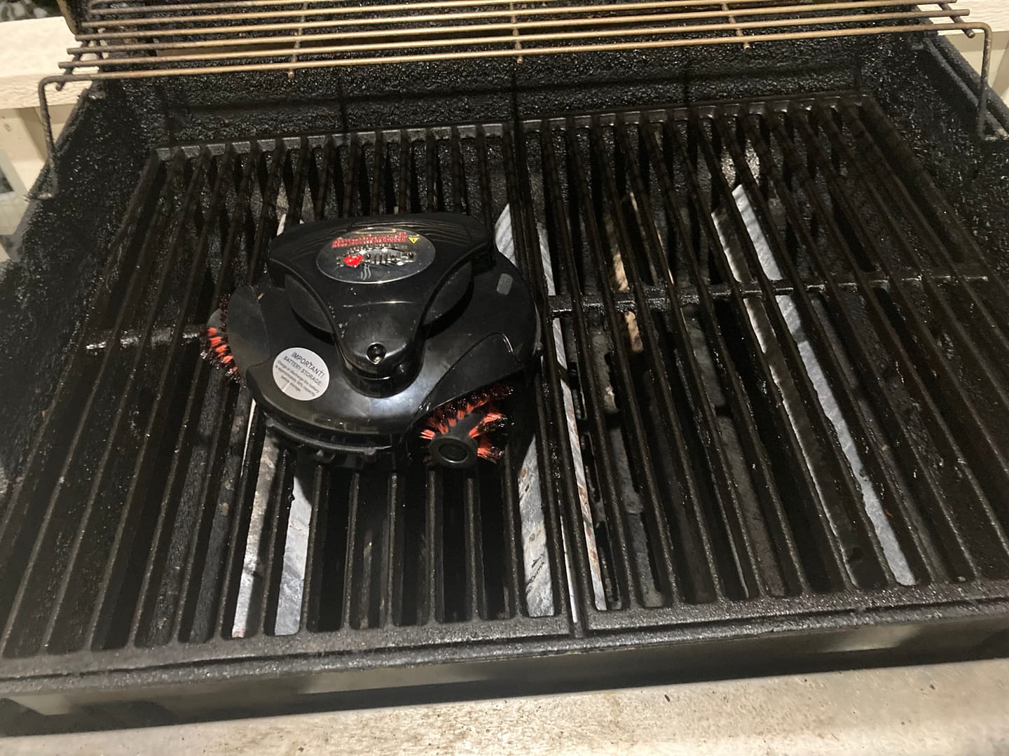 Customer photo review of Black Grillbot & Case Bundle