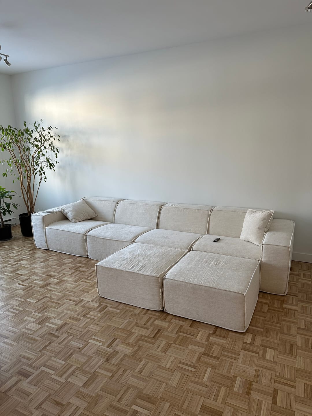 Customer photo review of M1 Ottoman Sofa Seat