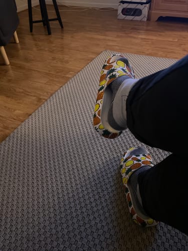 Customer photo review of HappyFlops Limited Editions