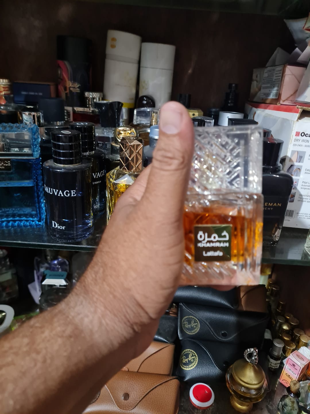 Customer photo review of Lattafa Khamrah Eau De Parfum For Unisex