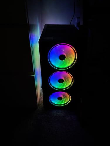 Customer photo review of Neonzilla - AMD Ryzen 7 5700X 16GB NVIDIA GeForce RTX 4070 Super 12GB nz-se103