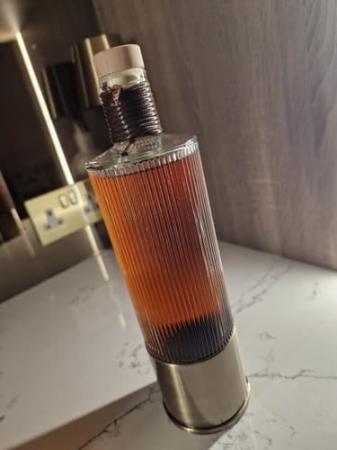 Customer photo review of 12 Gauge Whiskey Decanter for Liquor