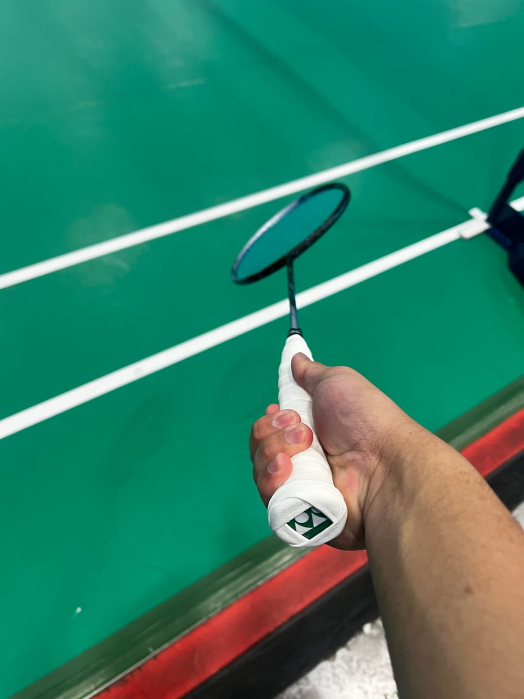 Customer photo review of Yonex ASTROX 88D PRO Unstrung Badminton Racket [Black/Silver]