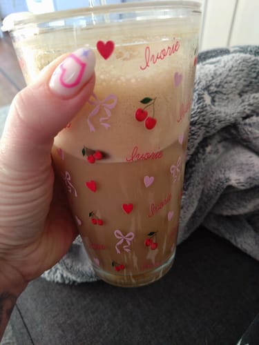 Kundeanmeldelse med bilde av Sweetheart Tumbler Glass