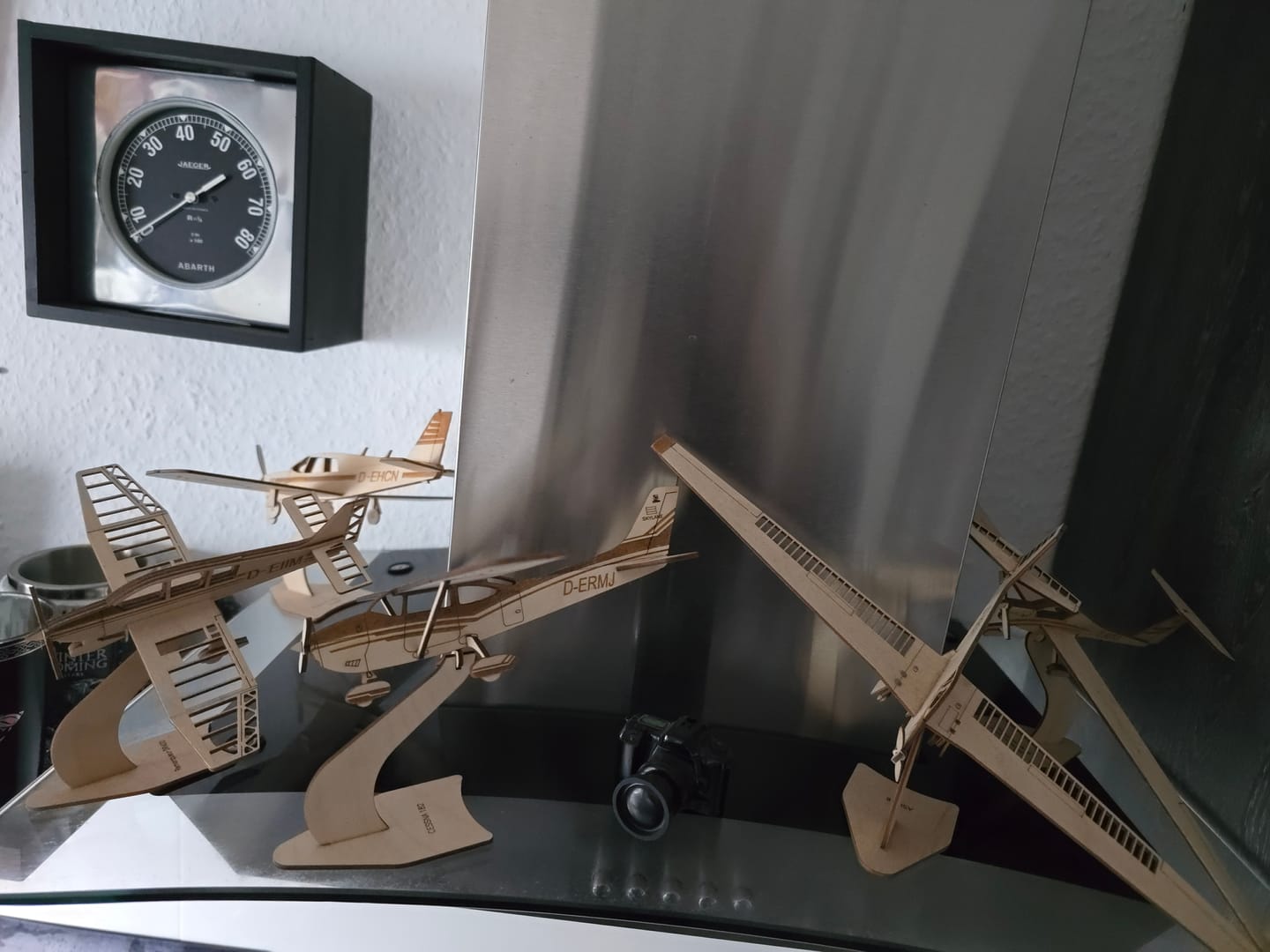 Customer photo review of Cessna 182 Deko Flugzeugmodell Bausatz | Pure Planes