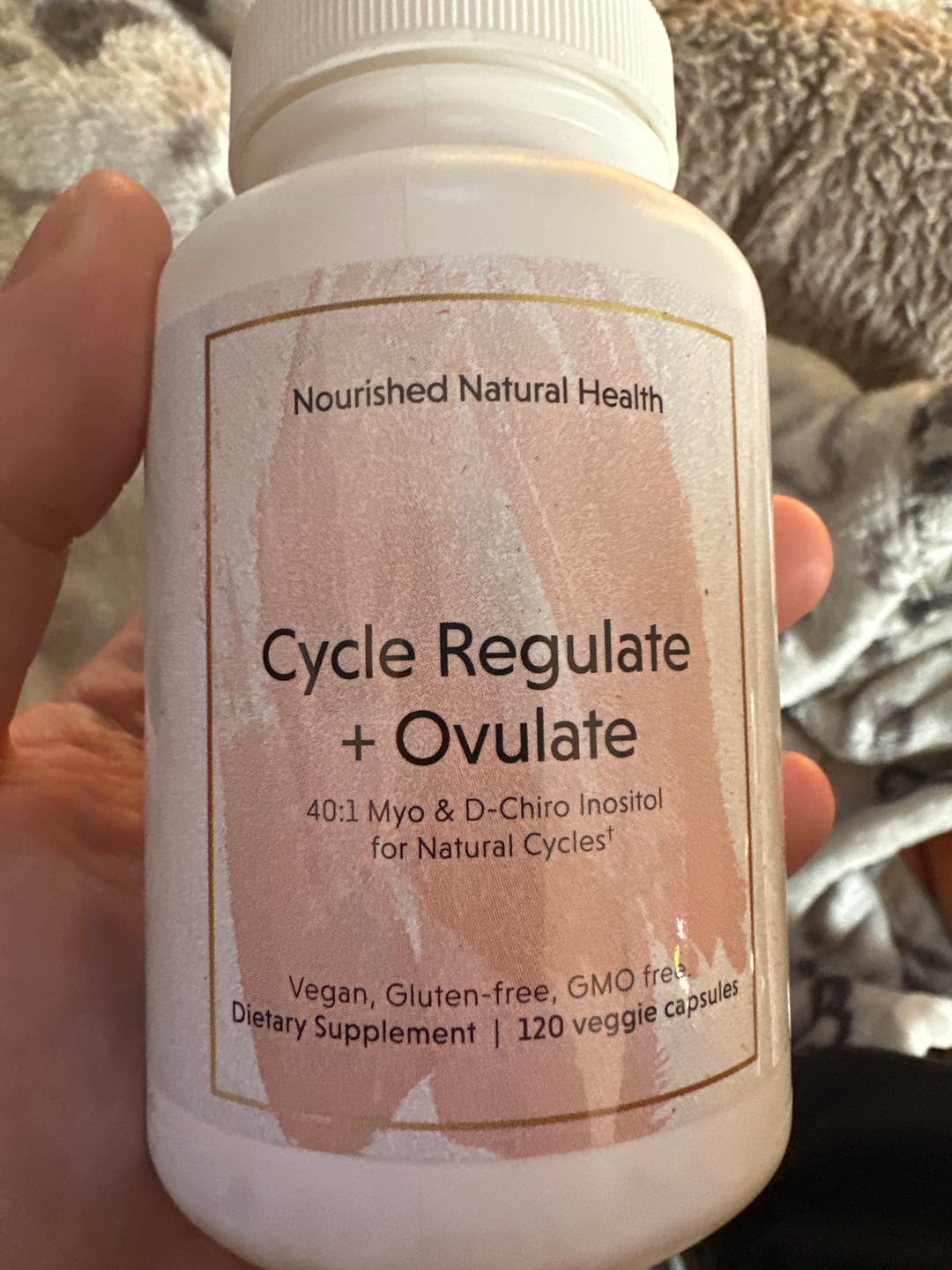 Customer photo review of Cycle Regulate - 40:1 Inositol Blend