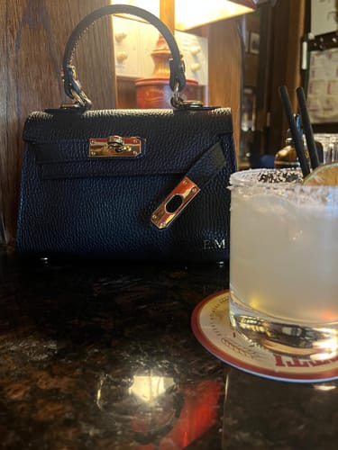 Customer photo review of The Kate Bag