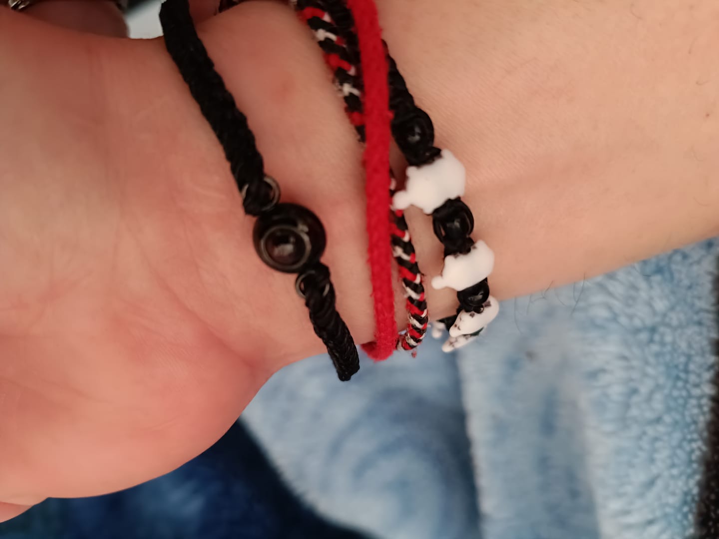 Customer photo review of Personalizovaný náramek s fotografií
