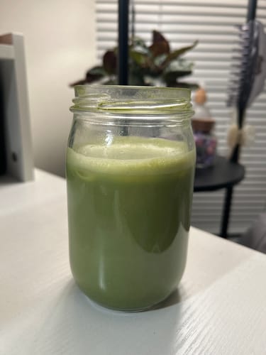 Customer photo review of Matcha tea sampler 8 pack