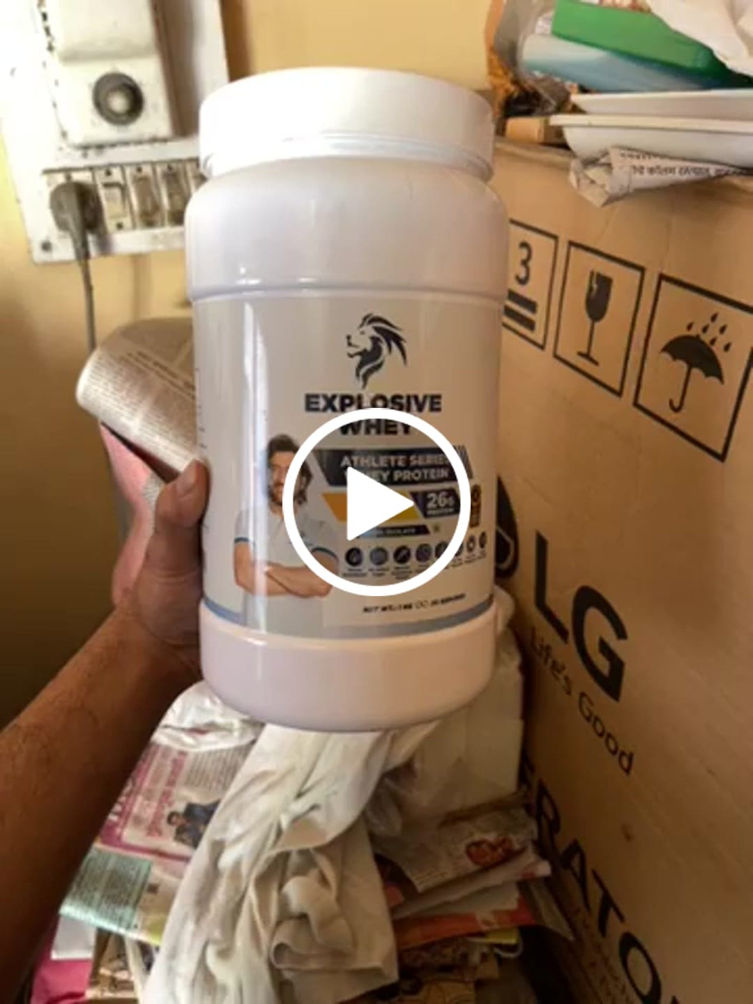 Customer video review of Athlete Series Whey Protein (100% Isolate)