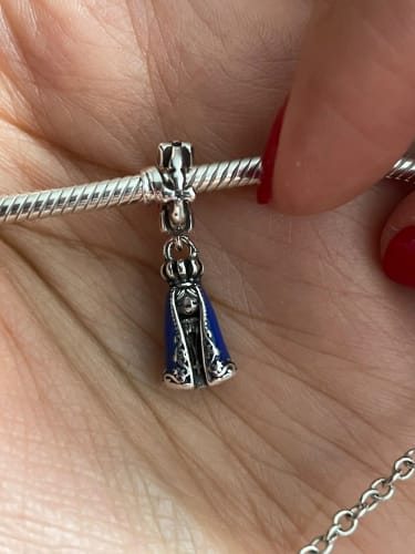C. A. review of 925 Sterling Silver Nossa Senhora Aparecida Charm image 1 out of 1
