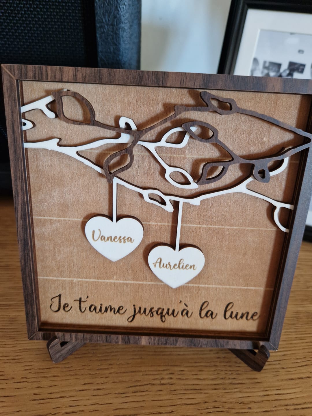 Customer photo review of Toi & Moi - Couple - Présentoir de cœurs