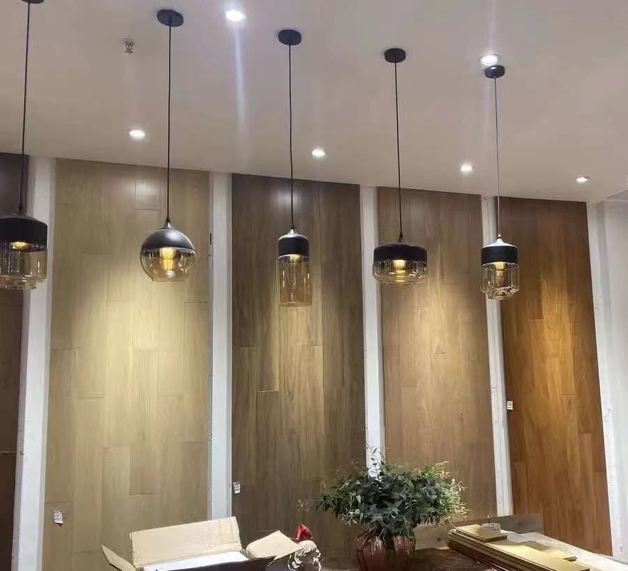 Customer photo review of Umbra Quartet Pendant Light