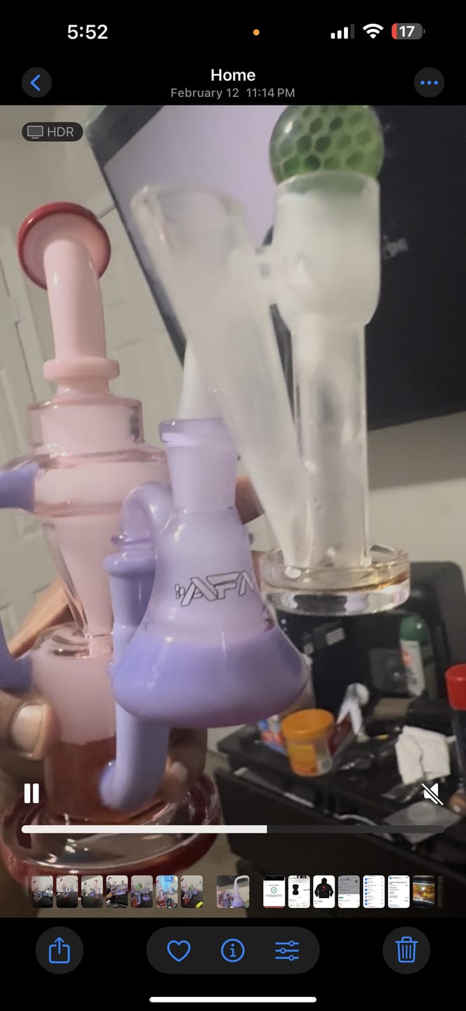 Customer photo review of AFM Cygnus Slurper Quartz Banger Dab Set