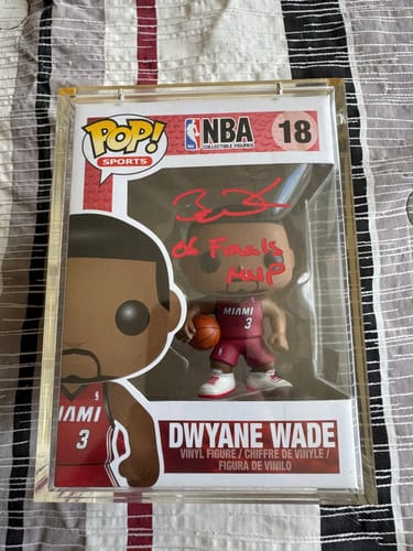 Customer photo review of Dwyane Wade Autograph Signing