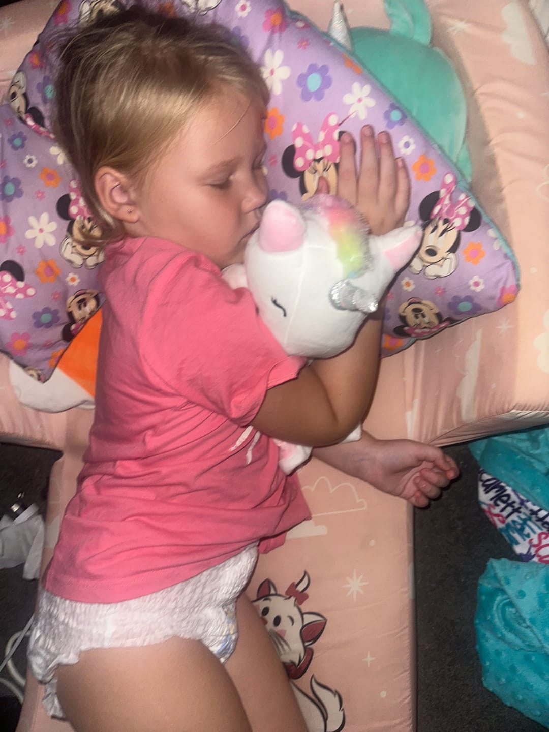 Customer photo review of Maisie the Unicorn