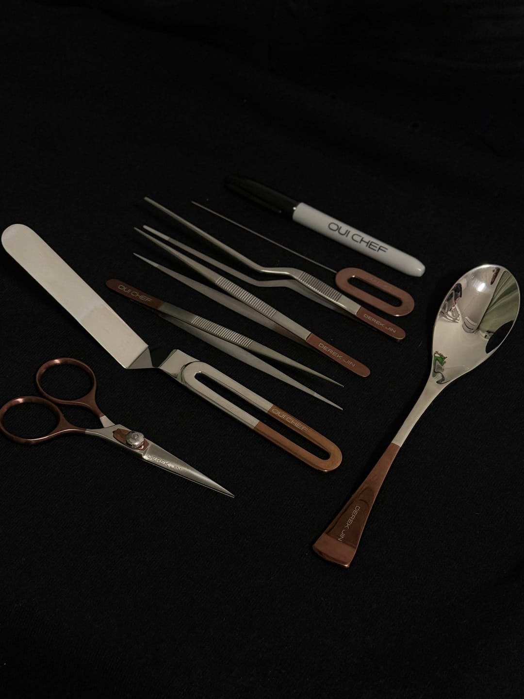 Customer photo review of Small Straight SuperFine Tweezers & Holdfast Magnetic Pin Bundle