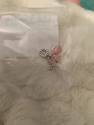 undefined review of 925 Sterling Silver Afternoon Tea Time Charm image 1 out of 1