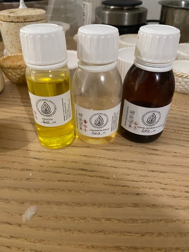 Customer photo review of Fragancia CARAMEL RASPBERRY & VAINILLA