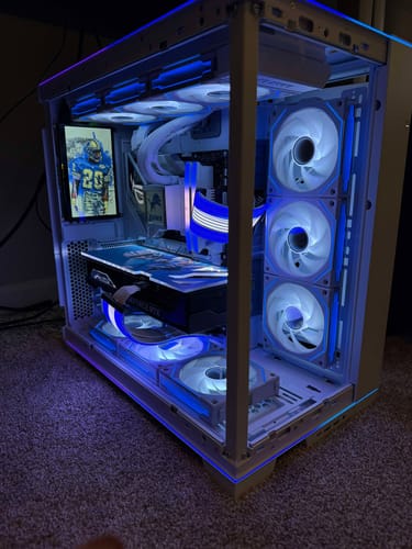 Customer photo review of Custom Design RGB GPU Backplate